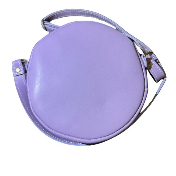 Portland Leather Large Circle Crossbody - Picture 2 of 5